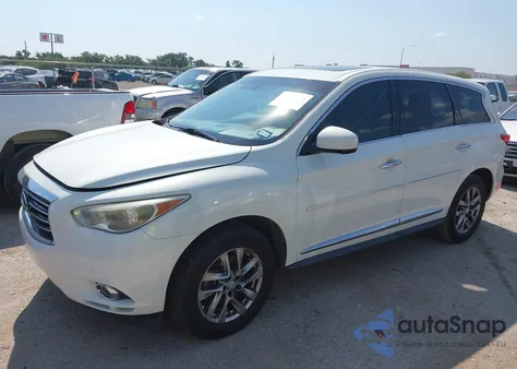 2013 Infiniti Jx35 from USA, damaged, VIN 5N1AL0MN8DC333595